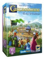 Carcassonne espansione Tornei & Emblemi Carcassonne espansione Tornei & Emblemi