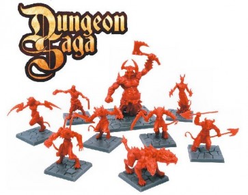 Dungeon Saga Denizens of the Abyss Miniature Set