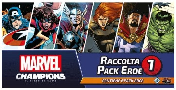 Marvel Champions LCG - Raccolta Pack Eroe 1