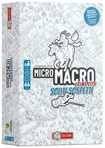 Micromacro Crime City True Soliti sospetti in italiano