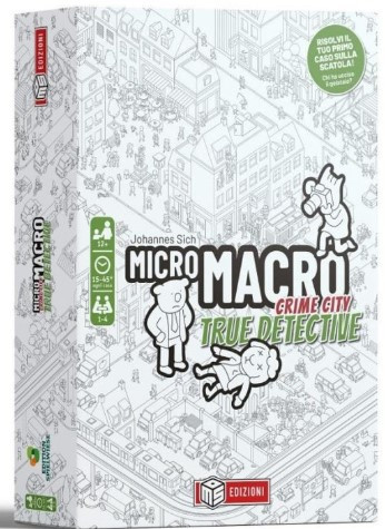 Micromacro Crime City True Detective in italiano
