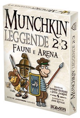 Munchkin Leggende 2 e 3 Fauni e Arena
