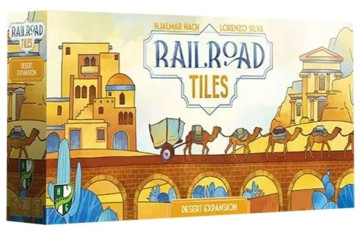 PREORDINE: Railroad Tiles Espansione Desert Expansion in italiano