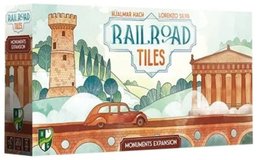 PREORDINE: Railroad Tiles Espansione Monuments Expansion in italiano