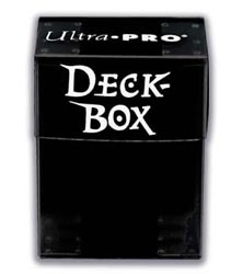 Deck Box - Porta Mazzo Nero 