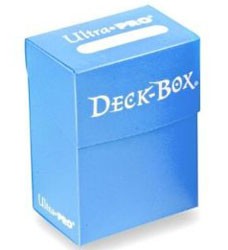 Deck Box - Porta Mazzo Azzurro