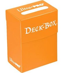Deck Box - Porta Mazzo Arancione 