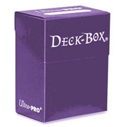 Deck Box - Porta Mazzo Viola