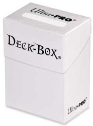 Deck Box - Porta Mazzo Bianco Opaco
