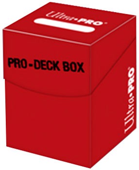 Deck Box - Porta Mazzo Pro-100+ - Rosso