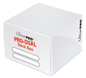 Deck Box - Porta Mazzo Pro-Dual - Bianco