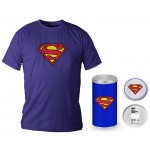 T-Shirt Dc Comics Superman Logo Blue Boy Deluxe (Taglia Extra Large - XL)