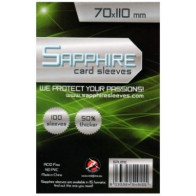 100 Bustine protettive Sapphire formato 70x110mm