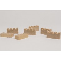 Castle walls (1 pezzo) - Colore naturale