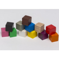 Cubo 10mm (1 pezzo) - Naturale