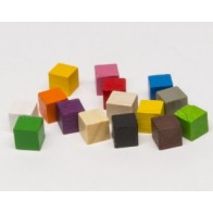 Cubo 8mm (1 pezzo) - Giallo