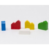 Historical town house B (1 pezzo) - Rosso