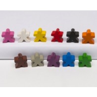 Meeple people 16x16x10mm (1 pezzo) - Marrone