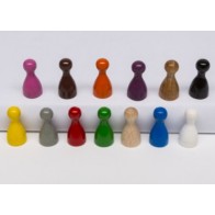 Pawns Medi (25 pezzi) - Rosa