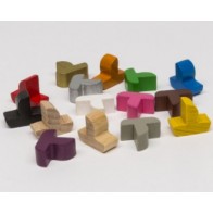 Ship sailing boat (10 pezzi) - Grigi