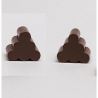 Stack of woods (1 pezzo) - Marrone