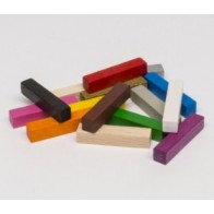 Bastone 5x5x25mm (1 pezzo) - Nero