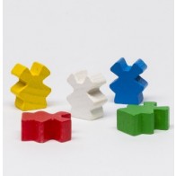 Wooden Mill (1 pezzo) - Rosso