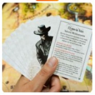 Western Legends espansione L'uomo in nero variante multigiocatore in italiano