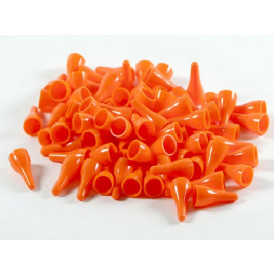 10 Pedine senza Testa per Giochi da Tavolo - Arancioni (E-raptor)