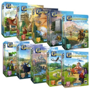 Carcassonne TUTTE le nuove espansioni in italiano