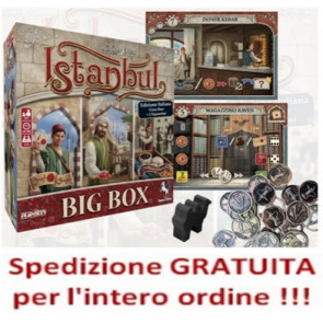 Istanbul Big Box in italiano + espansioni + promo e cammello + monete