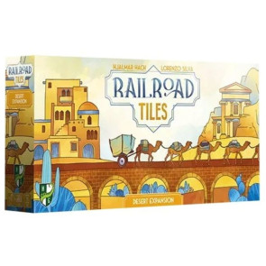 PREORDINE: Railroad Tiles Espansione Desert Expansion in italiano