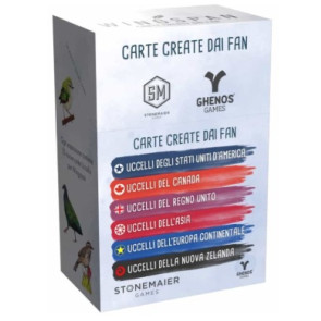 PREORDINE: Wingspan carte create dai fan con display in italiano